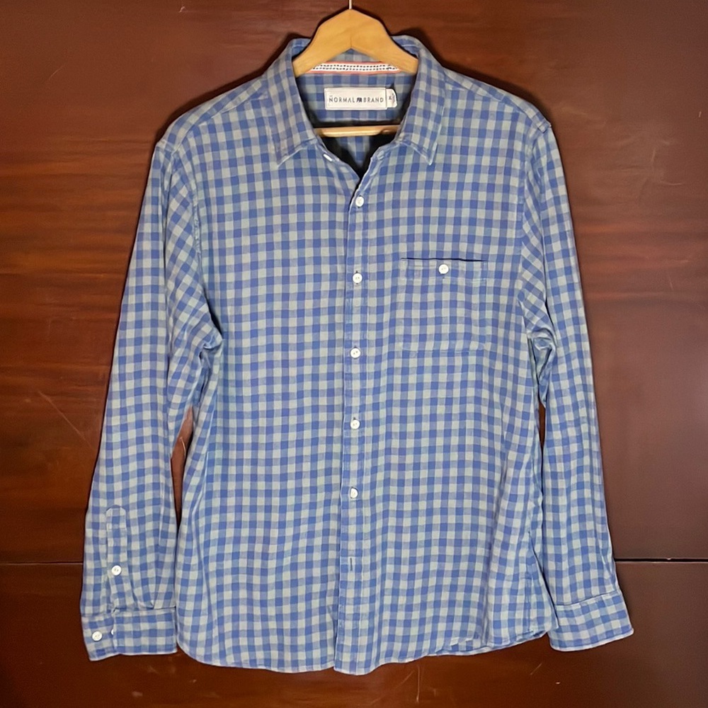 Two Normal Brand long sleeve button ups - both size XL. - Picture 7 of 7